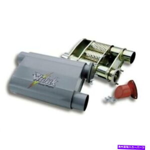 }t[ FlowTech 50551flt Muffler Warlock 2 1/4inBInlet/dual 2 1/4 inB Flowtech 50551FLT Muffler Warlock 2 1/4 in. Inlet/Dual 2 1/4 in. Outlet