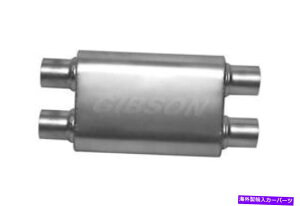 }t[ Mu\XeXCFTX[p[t[fA/fAI[o}t[-55114S Gibson Stainless CFT Superflow Dual/Dual Oval Muffler - 55114S