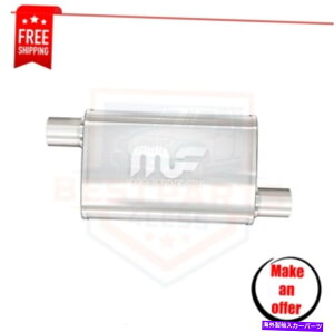 �}�t���[ Magnaflow 11133 3.5 x7�ȉ~�`�̃I�t�Z�b�g/�I�t�Z�b�g�X�g���[�g�p�t�H�[�}���X�}�t���[ MagnaFlow 11133 3.5X7 Oval Offset/Offset Straight Through Performance Muffler�y���s�A���i�z