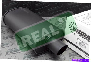 }t[ Ĉ郆jo[Tȉ~`̃}t[Xg[gp[XeXtbgubN2.5 "Cbg1146 Vibrant Universal Oval Muffler StreetPower Stealth Flat Black 2.5" Inlet 1146