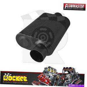 �}�t���[ �t���[�}�X�^�[�X�[�p�[44 S/S�}�t���[3�I�t�Z�b�g�C�����b�g/�Z���^�[�A�E�g���b�g-FLO843046 Flowmaster Super 44 S/S Muffler 3 Offset Inlet/Center Outlet - FLO843046�y���s�A���i�z