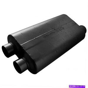 �}�t���[ �t���[�}�X�^�[�}�t���[�r�b�O�u���b�N50�V���[�Y�f���A��3 "�C�����b�g/3 1/2"�A�E�g���b�g�X�`�[��EA Flowmaster Muffler Big Block 50 Series Dual 3" Inlet/3 1/2" Outlet Steel EA