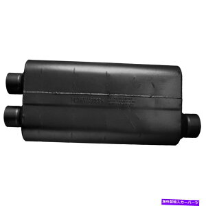 �}�t���[ �t���[�}�X�^�[50�r�b�O�u���b�N�}�t���[-3.00�f���A���C�� / 3.50�I�t�Z�b�g - �}�C���h�T�E���h Flowmaster 50 Big Block Muffler - 3.00 Dual In / 3.50 Offset Out - Mild Sound