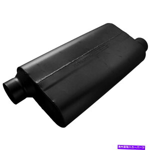 �}�t���[ Flowmaster 53553 50�V���[�Y�r�b�O�u���b�N�`�����o�[�}�t���[ Flowmaster 53553 50 Series Big Block Chambered Muffler