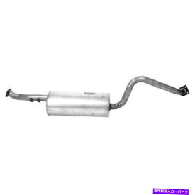 マフラー 排気マフラーアセンブリキエットフローSS 54534フィット00-03三菱モンテロスポーツ Exhaust Muffler Assembly-Quiet-Flow SS 54534 fits 00-03 Mitsubishi Montero Sport