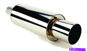 }t[ HKSjo[TnCp[XeX}t[2.5Cbg / 4AEgbg3203-EX023 HKS Universal Hi-Power Stainless Muffler 2.5 Inlet / 4 Outlet 3203-EX023