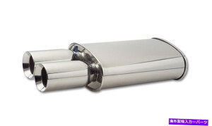 }t[ ĈXHȉ~`̃}t[w/ dual 3.5inEh`bvXg[gJbgbeveled e Vibrant StreetPower Oval Muffler w/ Dual 3.5in Round Tips Straight Cut Beveled E