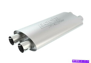 }t[ Borla Universal Proxs Muffler -Oval Dual/Dual Inlet/Autelet 2.5in`[u19inx4i Borla Universal ProXS Muffler - Oval Dual/Dual Inlet/Outlet 2.5in Tubing 19inx4i