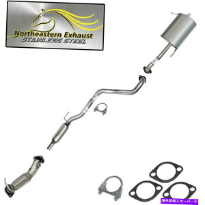 �}�t���[ �X�e�����X�|�t�����g�t���b�N�X���U��}�t���[�r�C�L�b�g��2011-2016 Elantra�ɓK�����܂� Stainless Steel Front Flex Resonator Muffler Exhaust Kit fits 2011-2016 Elantra