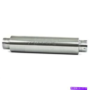 }t[ MBRP M1004}t[fB[[nCt[EhXeX4 "Z^[Cbg/AEgbg MBRP M1004 Muffler Diesel High-Flow Round Stainless 4" Center Inlet/Outlet