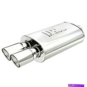 }t[ Magnaflow 14862-ptH[}X~[dグXeXX`[Xg[gV[Y}t MagnaFlow 14862 - Performance Mirror Finish Stainless Steel Street Series Muffle