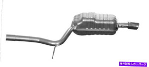 }t[ 2004N2005N̔rC}t[AEfBA4 Quattrox[X^[{1.8L L4KXDOHC Exhaust Muffler for 2004-2005 Audi A4 Quattro Base Turbo 1.8L L4 GAS DOHC