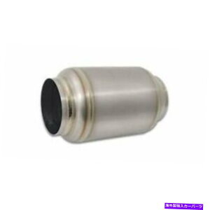 }t[ N₩17640}t[jo[T`^i`4 "Cbg/AEgbg5.875"a Vibrant 17640 Muffler Universal Titanium Natural 4" Inlet/Outlet 5.875" Diameter