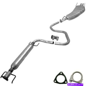 マフラー 共振器パイプマフラー排気システムフィット:2000-05 LS2 LW2 L300 LW300 3.0L Resonator Pipe Muffler Exhaust System fits: 2000-05 LS2 LW2 L300 LW300 3.0L