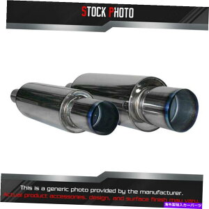 }t[ hks hi-powerX^C304 ss`^`bvtrC}t[i2.4 "IDA3.8" ODj3 HKS Hi-Power Style 304 SS Exhaust Muffler with Titanium Tip (2.4" ID, 3.8" OD) 3