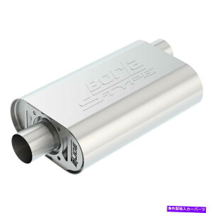 }t[ _bWD150 77-78 S-TypeXeXX`[I[oN[gO[GL][Xg}t[p For Dodge D150 77-78 S-Type Stainless Steel Oval Crate Gray Exhaust Muffler