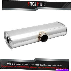 �}�t���[ ���C�̂���p�t�H�[�}���X�X�g���[�g�p���[304 SS�ȉ~�`�̔r�C�}�t���[�i2.5 �Z���^�[ID�A2.2 Vibrant Performance Streetpower 304 SS Oval Exhaust Muffler (2.5 Center ID, 2.2�y���s�A���i�z
