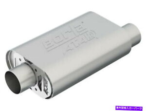�}�t���[ Borla Cratemuffler GM 350/383/406 3.0in In/Out Atak 400844 BORLA CrateMuffler GM 350/383/ 406 3.0in In/Out ATAK 400844