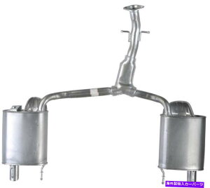 �}�t���[ �r�C�}�t���[�t�B�b�g�F2009-2013 Lexus IS350 Exhaust Muffler Fits: 2009-2013 Lexus IS350