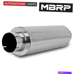 }t[ MBRP M2220S XPV[YÂȃg[5 "jo[T}t[XeX|rC MBRP M2220S XP Series Quiet Tone 5" Universal Muffler Stainless Steel Exhaust