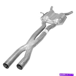 }t[ AEfBA6 Quattro 98-01rC}t[ƃpCvAZuAPrCtg For Audi A6 Quattro 98-01 Exhaust Muffler and Pipe Assembly AP Exhaust Front