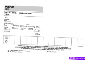 }t[ {{XC90 07-14GL][Xg}t[ƃpCvAZuÂȃt[XeX For Volvo XC90 07-14 Exhaust Muffler and Pipe Assembly Quiet-Flow Stainless
