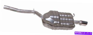 マフラー 2002年から2003年の排気マフラーアウディA4 Quattro 3.0L V6ガスDOHC Exhaust Muffler for 2002-2003 Audi A4 Quattro 3.0L V6 GAS DOHC