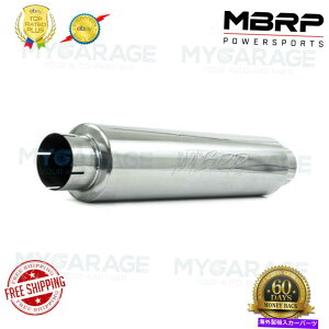 }t[ MBRP M1004rCCXg[[V[Y304 SSEhGL][Xg}t[ MBRP M1004 Exhaust Installer Series 304 SS Round Exhaust Muffler