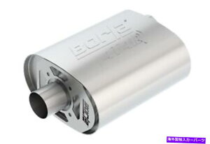 �}�t���[ Borla 400856 Cratemuffler atak 2.5in Muffler for Ford 5.0L Borla 400856 CrateMuffler ATAK 2.5in Muffler For Ford 5.0L�y���s�A���i�z