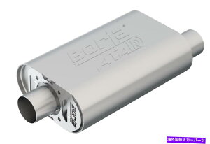 }t[ {400820N[g}t[́Aȉ~`̃{fBtXeX|̃}t[ Borla 400820 Crate Muffler Made of Stainless Steel w/ Oval Body