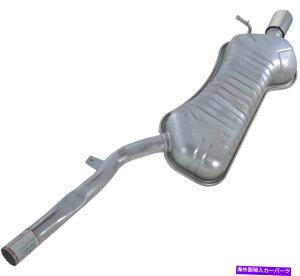 マフラー 排気マフラーフィット:2001-2005アウディオールロードクアトロリアマフラー Exhaust Muffler Fits: 2001-2005 Audi Allroad Quattro Rear Muffler