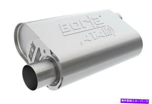 }t[ {400841N[g}t[́Aȉ~`̃{fBtXeX|̃}t[ Borla 400841 Crate Muffler Made of Stainless Steel w/ Oval Body