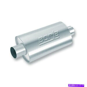 }t[ {XR-1[VO}t[16IN OVAL 3IN IN/OUT 40575 BORLA XR-1 Racing Muffler 16in Oval 3in In/Out 40575