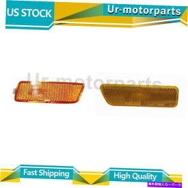 サイドマーカー 2005年フォルクスワーゲンジェッタの左右側マーカーライトアセンブリの2つのセット Set of 2 TYC Left Right Side Marker Light Assembly for 2005 Volkswagen Jetta