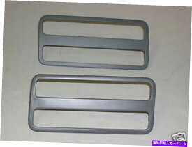 サイドマーカー 1970-81 Firebird/Trans Am Front Side Marker Bezels、ペア 1970-81 FIREBIRD/TRANS AM FRONT SIDE MARKER BEZELS, PAIR