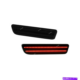 サイドマーカー 2xRear Side Smoked Bumper LED Marker Blinker Light for Ford Mustang 4R3Z15A201AA 2xRear Side Smoked Bumper LED Marker Blinker Light For Ford Mustang 4R3Z15A201AA