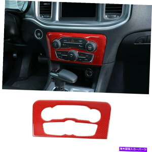 trim panel 2015-2019 Dodge ChargerRed Carbon Fiber Radio AC CDXCb`plgAABS A A Red Carbon Fiber Radio AC CD Switch Panel Trim for 2015-2019 Dodge Charger,ABS A