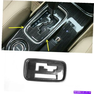 trim panel Mitsubishi Outlander 2013-2021�̂��߂̃u���b�N�C���i�[�M�A�V�t�g�{�b�N�X�p�l���J�o�[�g���� Black Inner Gear Shift Box Panel Cover Trim For Mitsubishi Outlander 2013-2021�y���s�A���i�z