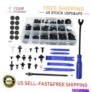trim panel 447PCS�J�[�{�f�B�t�@�X�i�[���x�b�g�N���b�v�L�b�g�g���������c�[���h�A�p�l���g�����č� 447Pcs Car Body Fastener Rivet Clip Kit Trim Removal Tool Door Panel Trim US�y���s�A���i�z