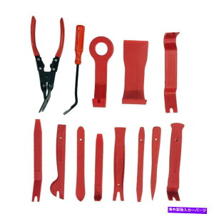 trim panel �v����13 PCS�J�[�h�A�p�l���g�����_�b�V���{�[�h�N���b�v�t�@�X�i�[�����c�[�� Professional 13 Pcs Car Door Panel Trim Dashboard Clips Fastener Removal Tool