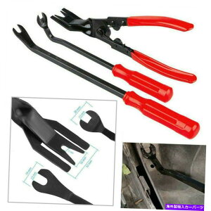 trim panel 3PCS�J�[�h�A�p�l���N���b�v�v���C���[�g���������t�@�X�i�[�v�[���[�C���c�[���R���{ 3Pcs Car Door Panel Clips Pliers Trim Removal Fastener Puller Repair Tool Combo�y���s�A���i�z