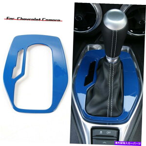 trim panel �V�{���[�J�}��RS GT�N�[�y17+�̃u���[�M�A�V�t�g�{�b�N�X�p�l���g�����J�o�[�̑��� Blue Gear Shift Box Panel Trim Cover Decor For Chevrolet Camaro RS GT Coupe 17+�y���s�A���i�z
