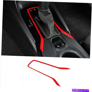 trim panel �g���^�J���[���N���X�̃��b�h�M�A�V�t�g�{�b�N�X�p�l���J�o�[�g����2022 Red Gear Shift Box Panel Cover Trim For Toyota Corolla Cross 2022