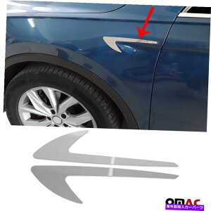 trim panel NtF_[Jo[gXeX|2 PCS FORD ECOSPORT 2018-2021 Chrome Fender Cover Trim Stainless Steel 2 Pcs Fits Ford Ecosport 2018-2021