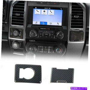 trim panel 2PCS�p���[�A�E�g���b�g�p�l??����4WD�X�C�b�`�p�l���̑����J�o�[�J�o�[�t�H�[�hF150 2015+�̃g���� 2pcs Power Outlet Panel & 4WD Switch Panel Decor Cover Trim For Ford F150 2015+
