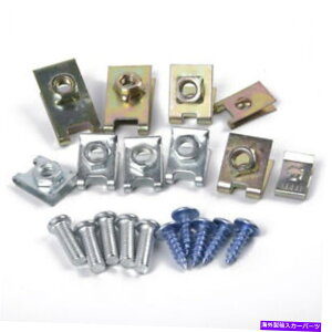 trim panel t@Xi[J[{fBhAplgŒlWU^CvKXPbgNbvLbg Auto Fasteners Car Body Door Panel Trim Fixed Screw U Type Gasket Clips KIT
