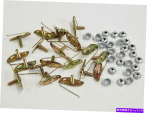 trim panel 20xV{[1-3/8 "x 1/2"{fBTCh[fBOgbvNbve[i[t@Xi[nos 20x Chevrolet 1-3/8" x 1/2" Body Side Molding Trim Clips Retainers Fasteners NOS