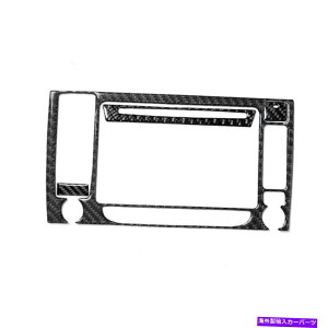 trim panel |VFJCĜ߂̃J[J[{t@Co[XebJ[irQ[V{^plt[4PC Car Carbon Fiber Sticker Navigation button panel Frame For Porsche Cayenne 4PC