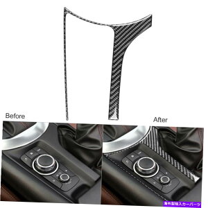 trim panel �J�[�{���t�@�C�o�[�Z���^�[�R���\�[���}�c�_MX-5 Miata 16-2020�p�}���`���f�B�A�p�l���g���� Carbon Fiber Center Console Multimedia Panel Trim For Mazda MX-5 Miata 16-2020�y���s�A���i�z