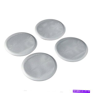 trim panel ステンレスインテリアドアオーディオスピーカーパネルカバートリム4PCS BMW X5の交換 Stainless Interior Door Audio Speaker Panel Cover Trim 4pcs Replace For BMW X5